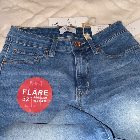 NWT-YMI- flare jeans - Picture 3 of 3